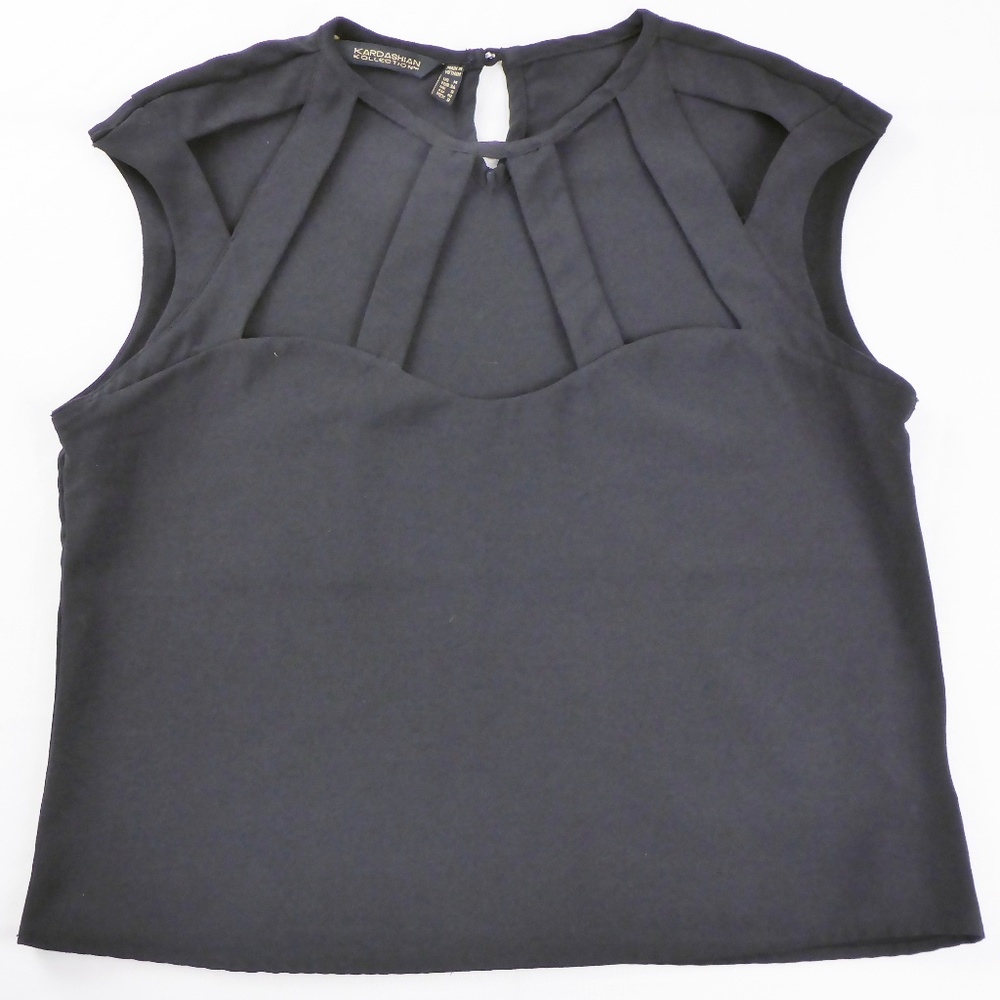 ❣️ Kardashian Kollection Women's M Cut Out Top
